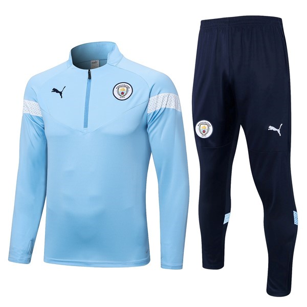 Sudadera De Training Manchester City 2022/23 Azul